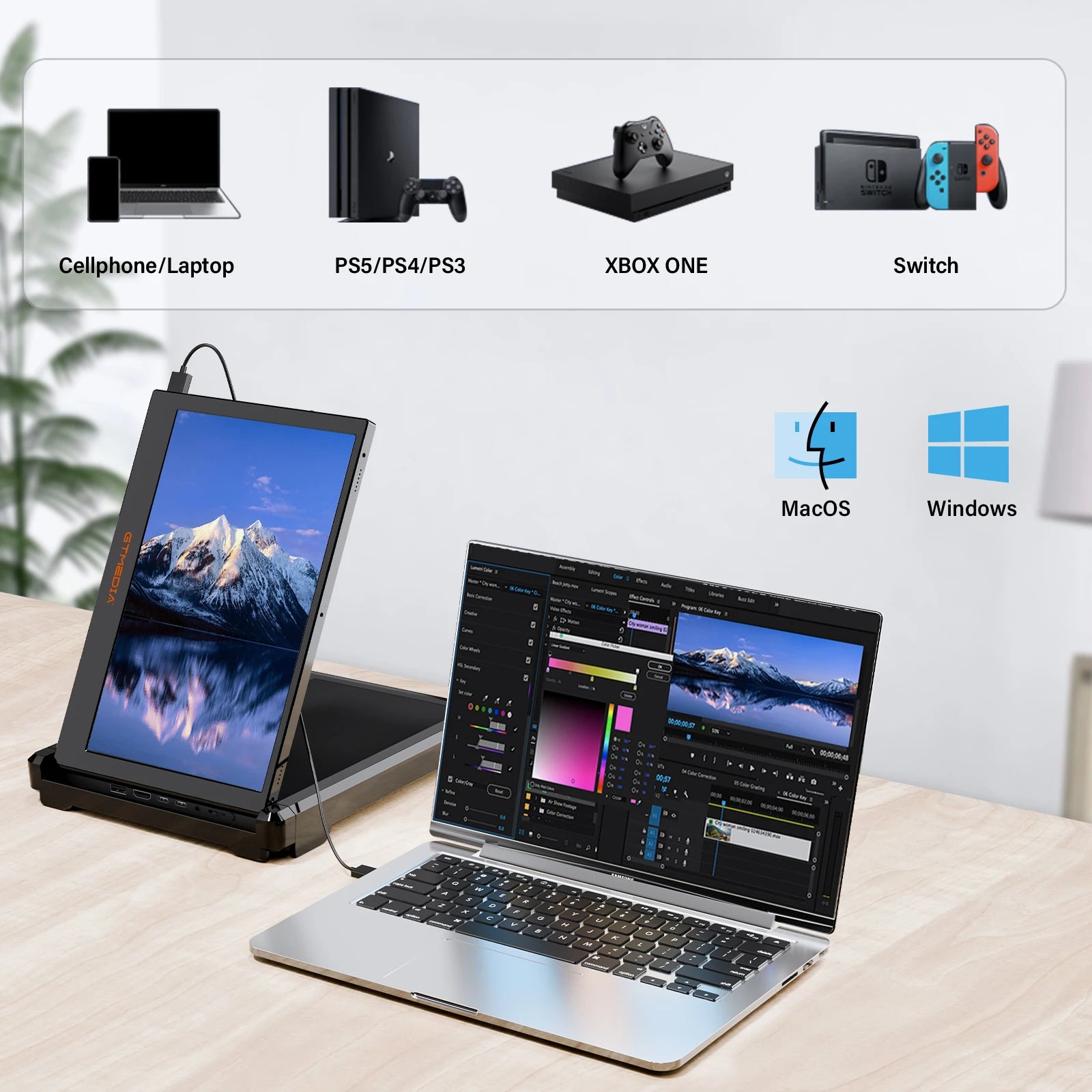 Thinkpad Monitor Extender Laptop Screen Extender - Dual Monitor Portable Display – ElectriGadget