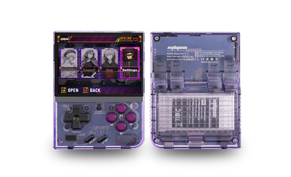Retro handheld console MIYOO Mini Plus - portable gaming device with save states