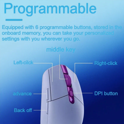 Gaming mouse with programmable buttons - Logitech G304 G305 for CS:GO