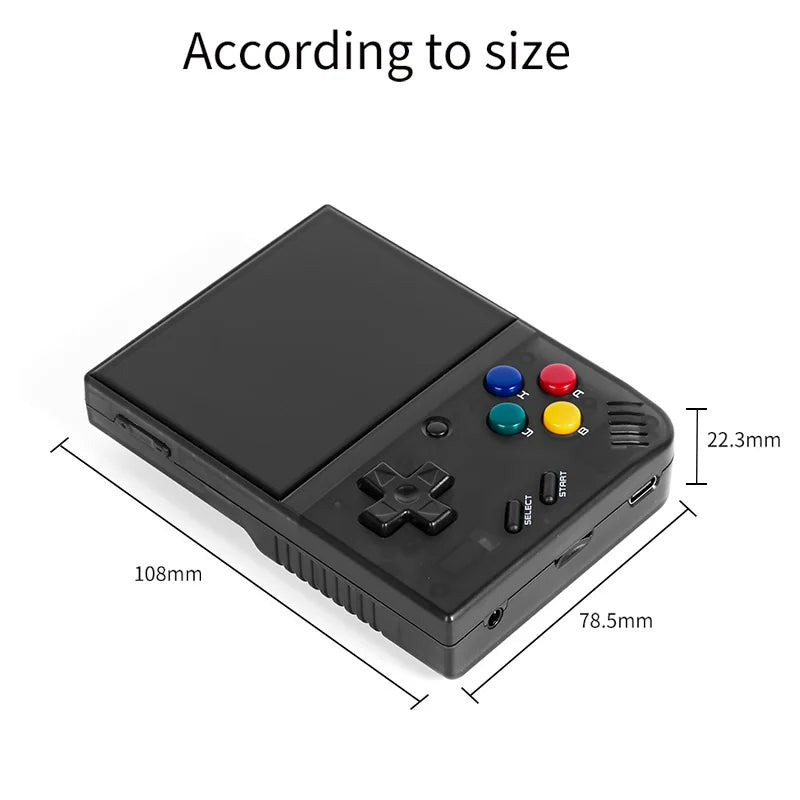 Mini game console MIYOO Mini Plus - handheld portable game console for retro gaming